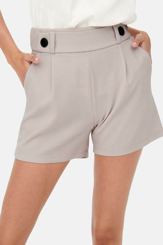 Short gris JDY avec une taille ce haute et et et desno décorativesatives.
