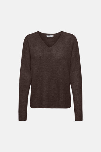 Pull col V - Coffee Bean