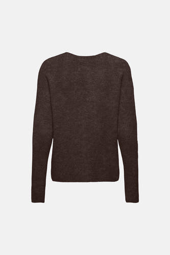 Pull col V - Coffee Bean