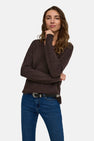 Pull col V - Coffee Bean