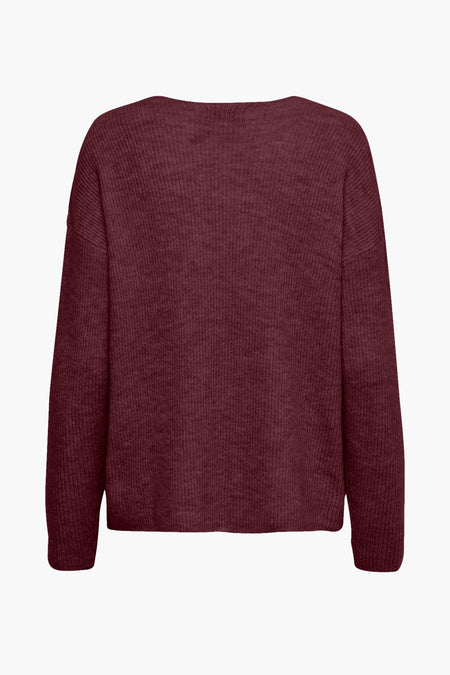 ONLCAMILLA V-NECK L/S PULLOVER KNT NOOS