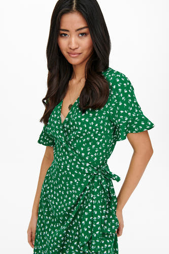 Robe &agrave; manches courtes - vert