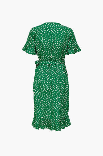 Robe &agrave; manches courtes - vert