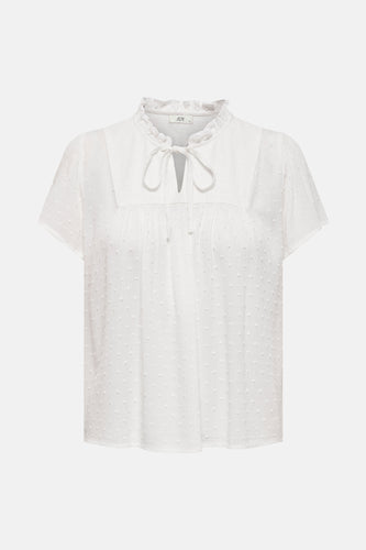 Blouse à manches courtes - blanc - JDY