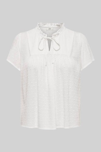 Blouse à manches courtes - blanc - JDY