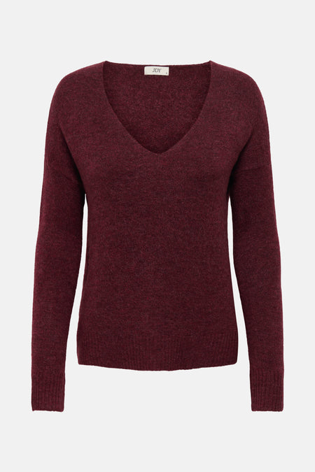 JDYELANORA L/S V-NECK PULLO. KNT NOOS