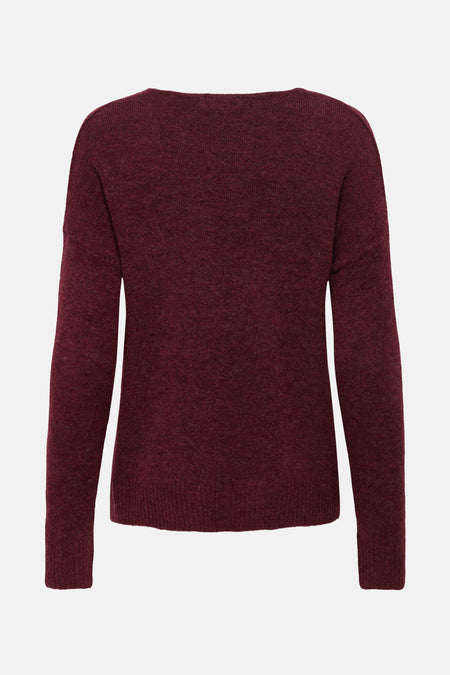 JDYELANORA L/S V-NECK PULLO. KNT NOOS
