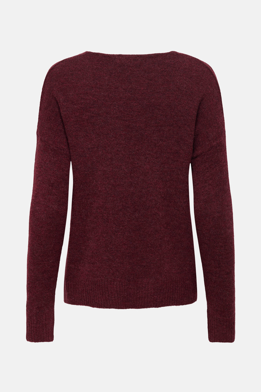 Pull à col rond - Bordeaux - JDY - 4
