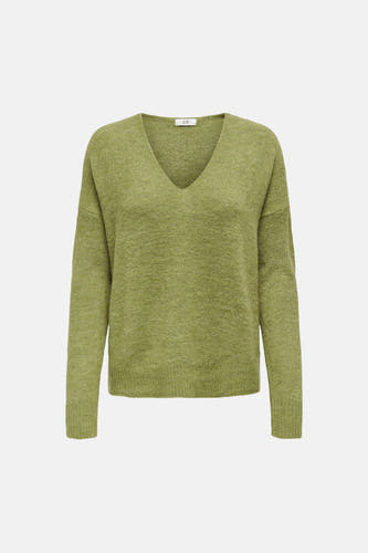 Pull col O vert - JDY