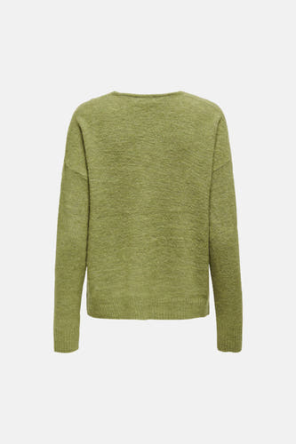 Pull col O vert - JDY