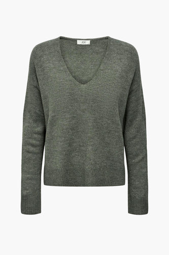 Pull à col rond - vert - JDY - 20