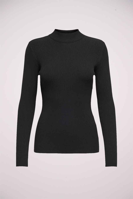 JDYNEWMARYAN L/S HIGHNECK PULL. KNT NOOS