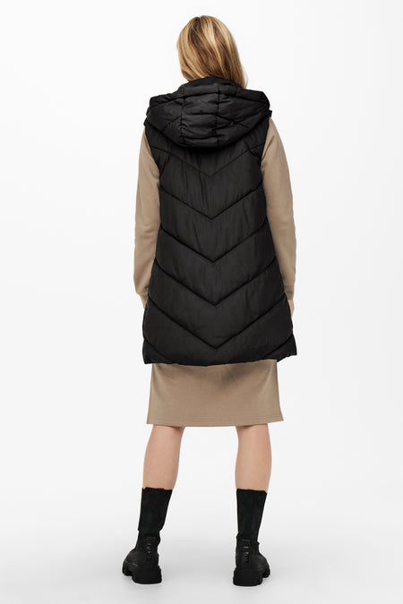 JDYSKYLAR PADDED HOOD WAISTCOAT OTW NOOS
