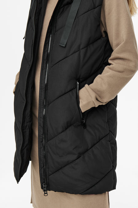 JDYSKYLAR PADDED HOOD WAISTCOAT OTW NOOS