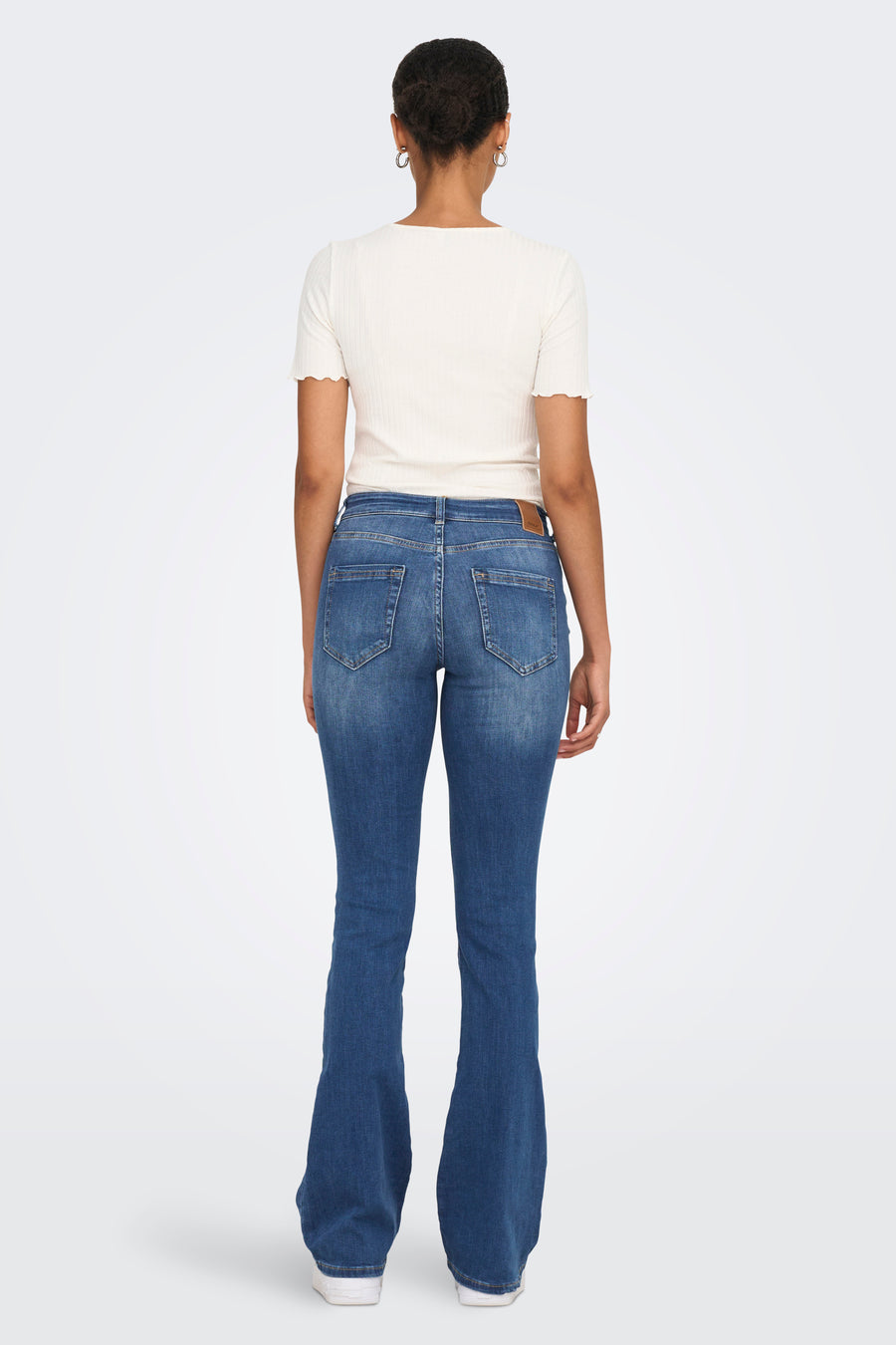 BLUSH FLARE - mid blue denim - ONLY®