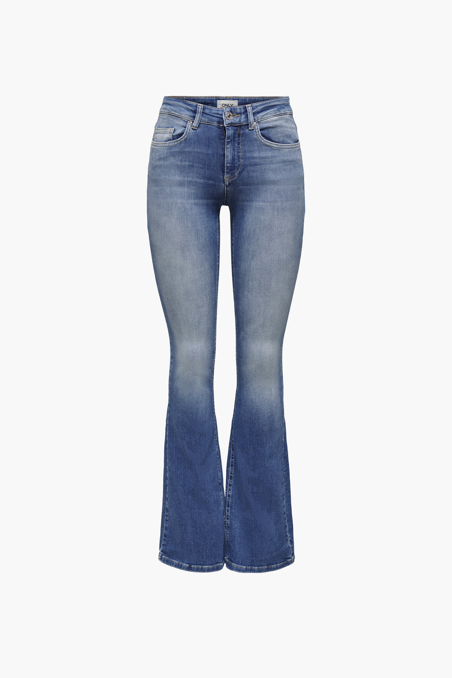 BLUSH FLARE - mid blue denim - ONLY®