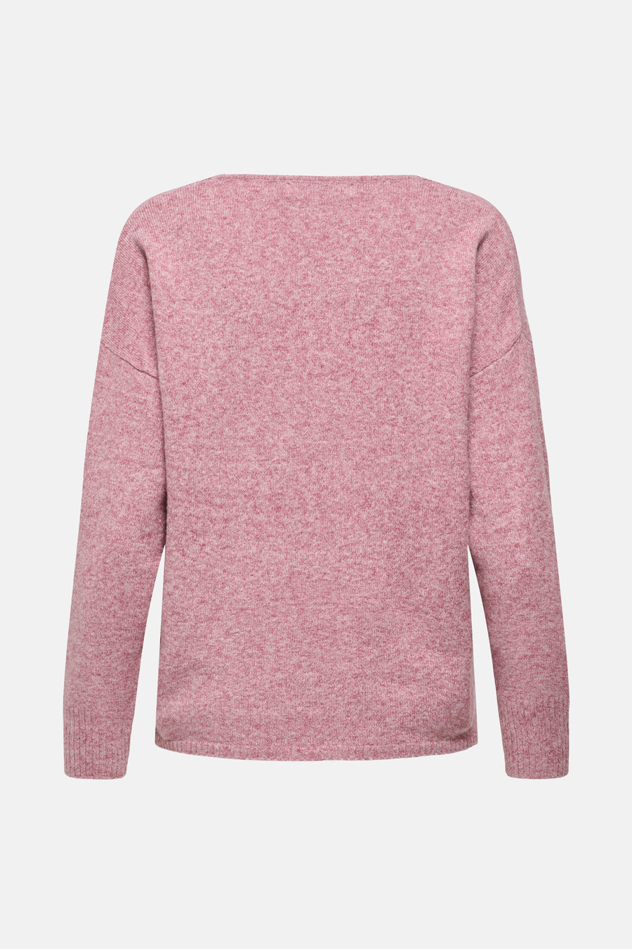Pull à col en V - rose - ONLY®