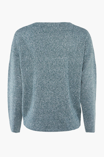 Pull à col en V - vert - ONLY®