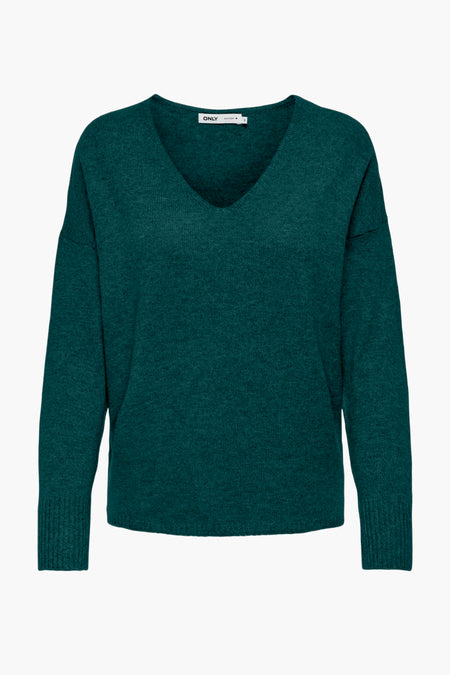 ONLRICA LIFE L/S V-NECK PULLO KNT NOOS