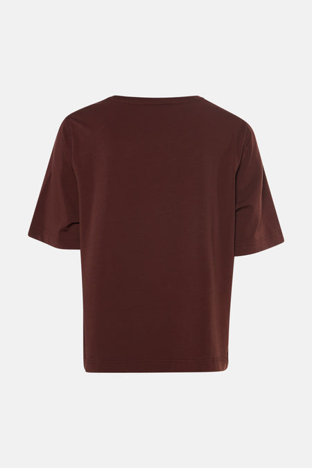 T-shirt à manches courtes - Brun