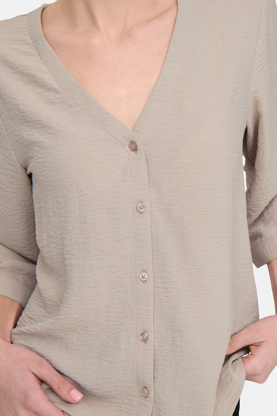 Blouse - beige - JDY