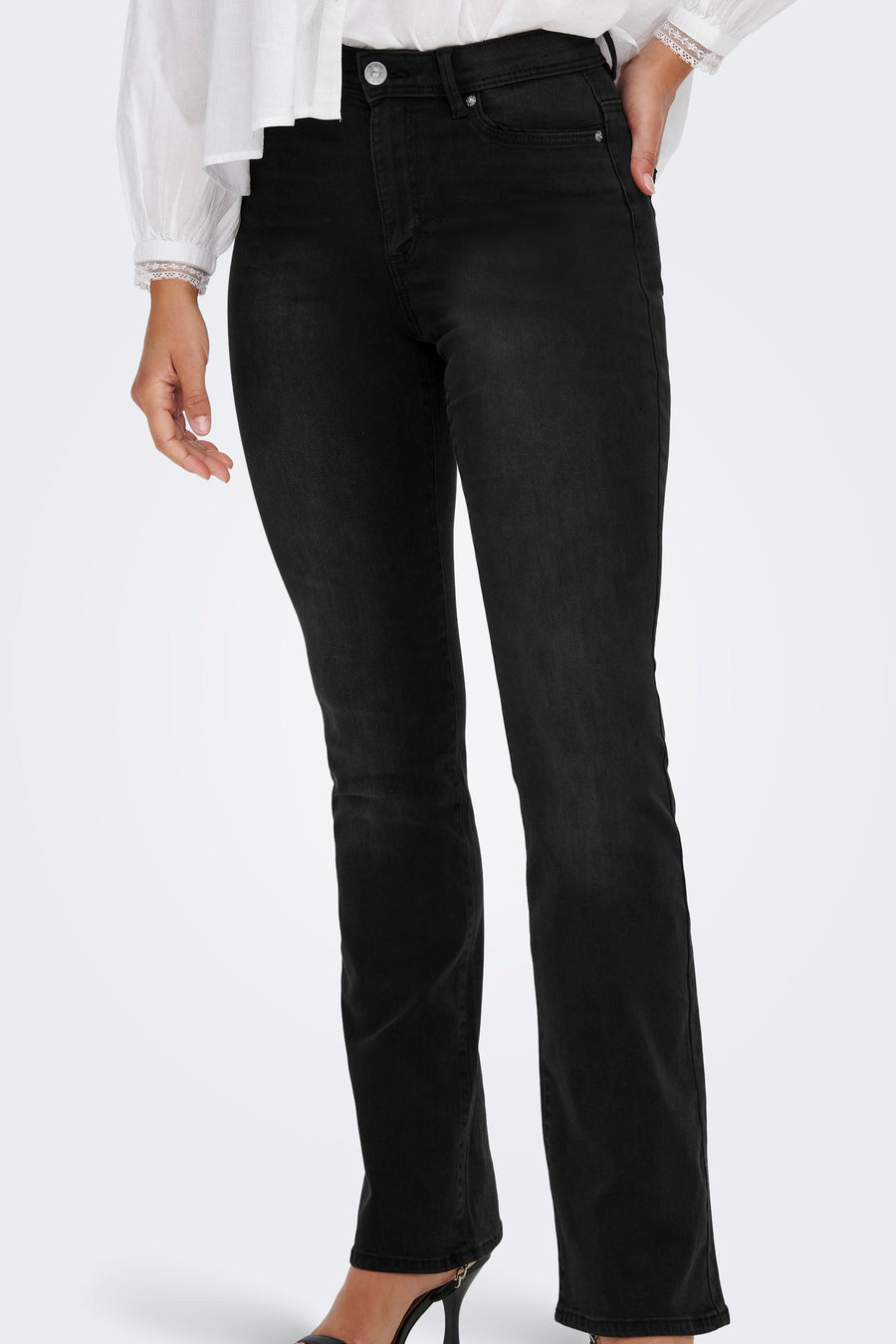 Jean bootcut - denim noir