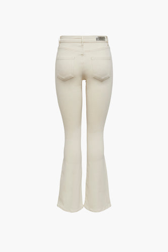 BLUSH FLARE - off white denim - ONLY®