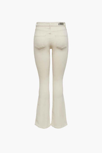 BLUSH FLARE - off white denim - ONLY®