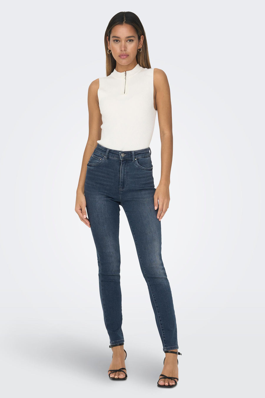 Jean skinny - denim bleu noir