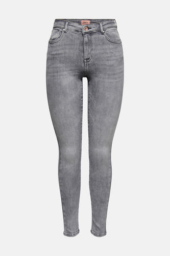 Jean skinny en denim gris clair d'ONLY, design simple avec des caractéristiques de style classiques.
