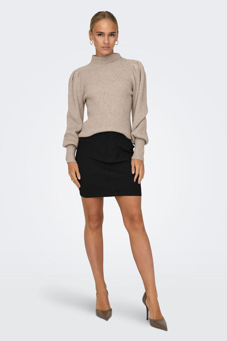 ONLKATIA L/S HIGHNECK PULLOVER KNT NOOS
