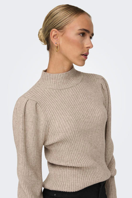 ONLKATIA L/S HIGHNECK PULLOVER KNT NOOS