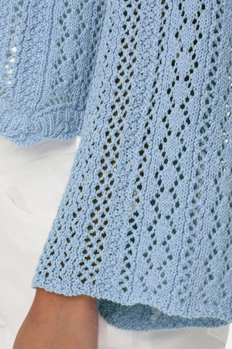 Pull à col rond - bleu - ONLY®