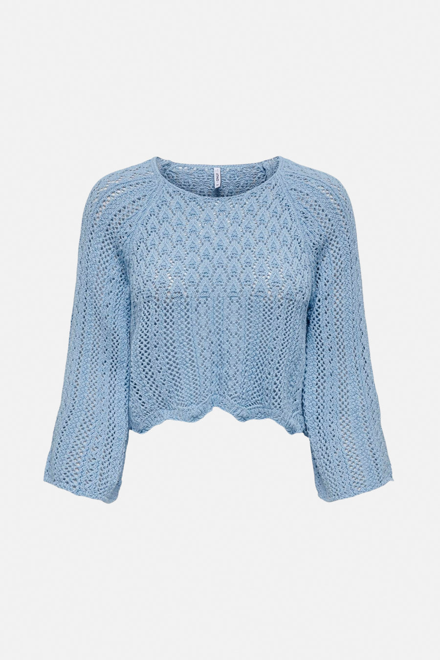 Pull à col rond - bleu - ONLY®