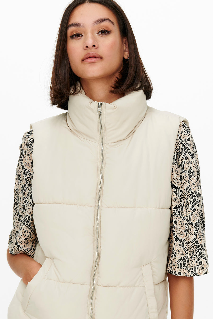 Veste sans manches - ecru - JDY