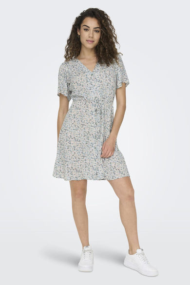 ONLEVIDA S/S SHORT DRESS WVN NOOS