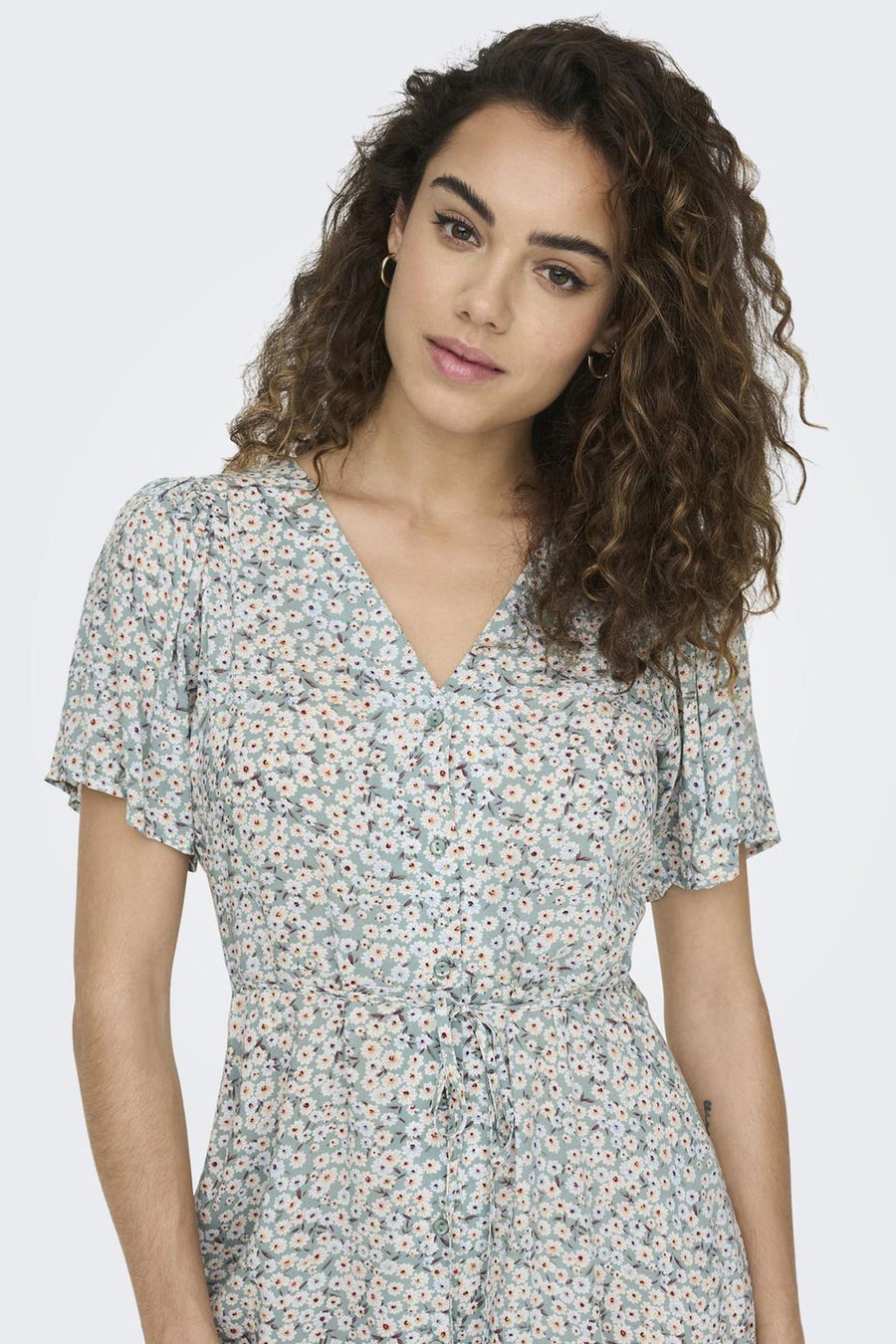 Robe à manches courtes - vert - ONLY®