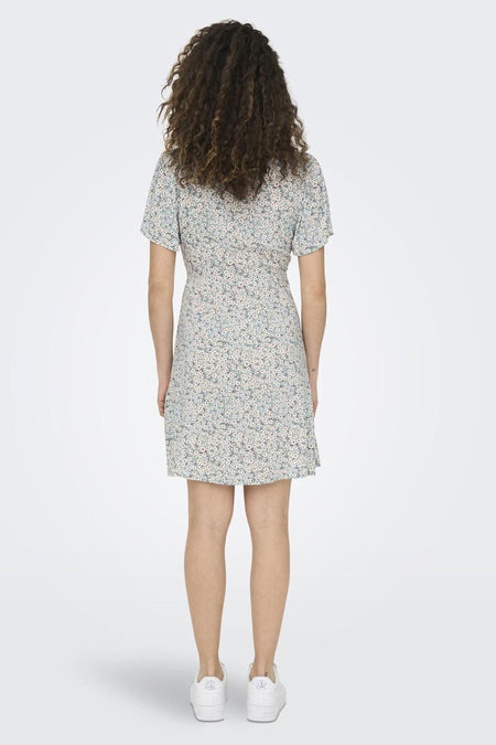 ONLEVIDA S/S SHORT DRESS WVN NOOS