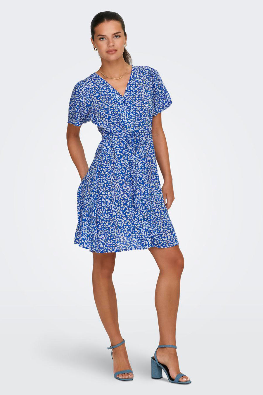 Robe à manches courtes - bleu - ONLY®