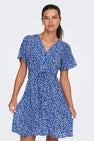 ONLEVIDA S/S SHORT DRESS WVN NOOS