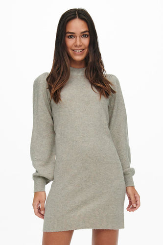 JDYRUE L/S HIGH NECK DRESS KNT NOOS
