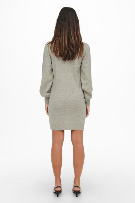 JDYRUE L/S HIGH NECK DRESS KNT NOOS