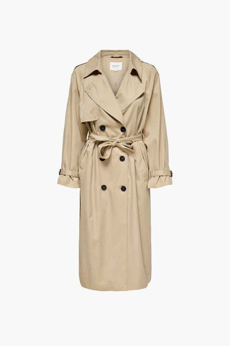 ONLCHLOE TRENCHCOAT DOUBLE B. OTW NOOS