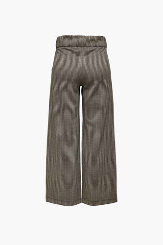 JDYGEGGO MIA LONG CHECK PANT JRS NOOS - JDY