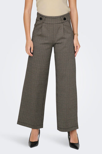 JDYGEGGO MIA LONG CHECK PANT JRS NOOS - JDY