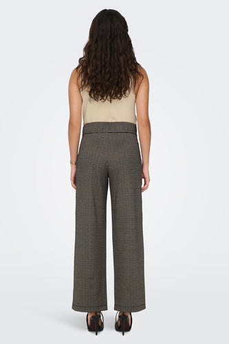 JDYGEGGO MIA LONG CHECK PANT JRS NOOS - JDY
