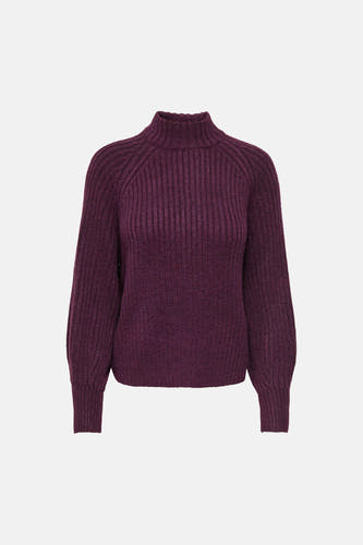 Pull col O mauve - ONLY®