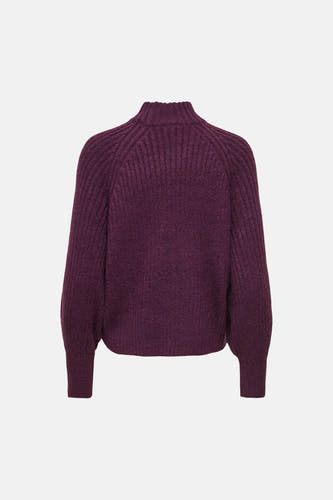 Pull col O mauve - ONLY®