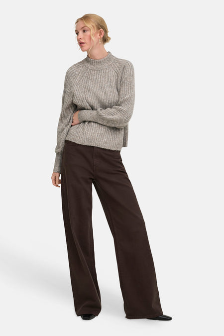 Pull col O - Silver Mink
