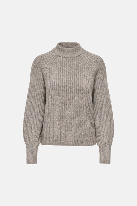 Pull col O - Silver Mink